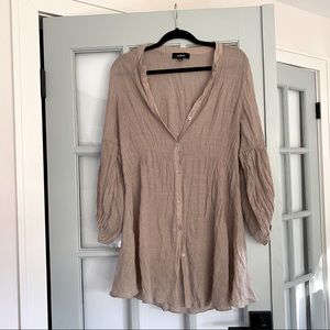 Noland Button Down Cover Up